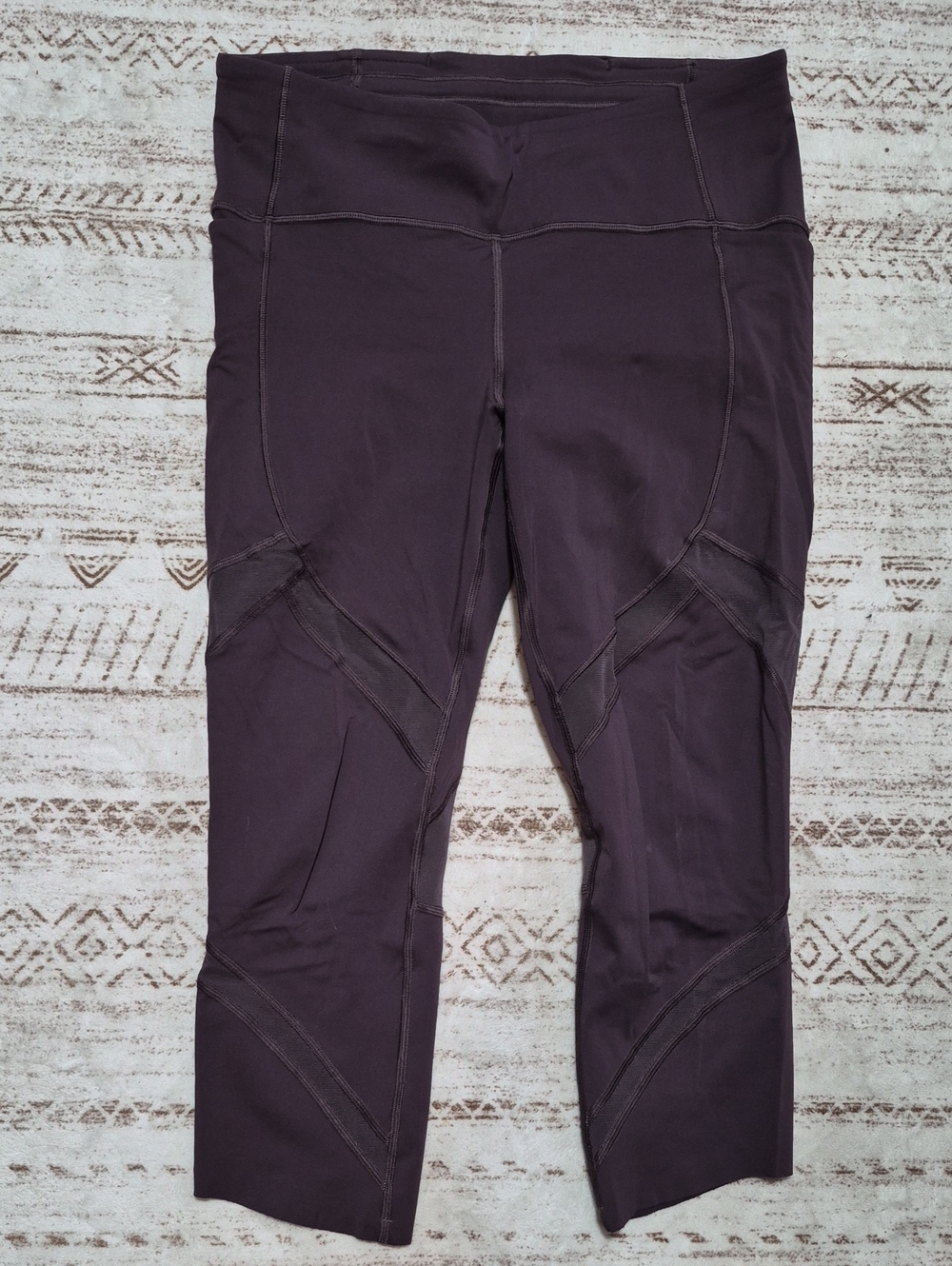 lululemon athletica Purple Capri Leggings